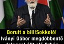 Borult a bili!Sokkoló! Iványi Gábor megdöbbentő dologgal állt elő Orbán Viktorról