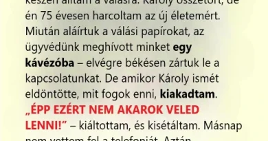 50 év házasság után kértem, hogy váljunk el, majd a levele összetörte a szívem