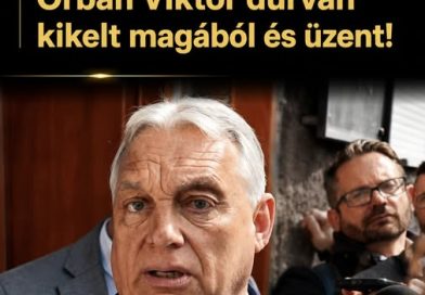 Orbán Viktor durván kikelt magából és üzent