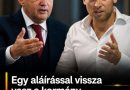 Egy aláírással vissza vesz a kormány Tiborcztól és Mészárostól több ezer milliárd forintot