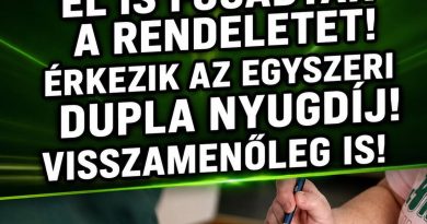 Érkezik az egyszeri dupla nyugdíj!