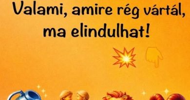 Keddi horoszkóp: Valami, amire rég vártál, ma elindulhat!